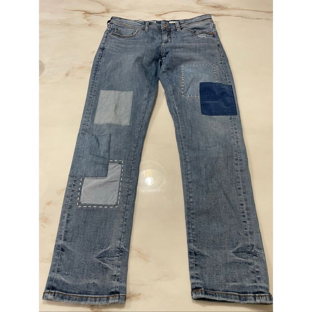 Anthropologie Pilcro Patchwork Jeans size 26